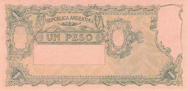 Argentinien p262 1 Peso 1947 xf